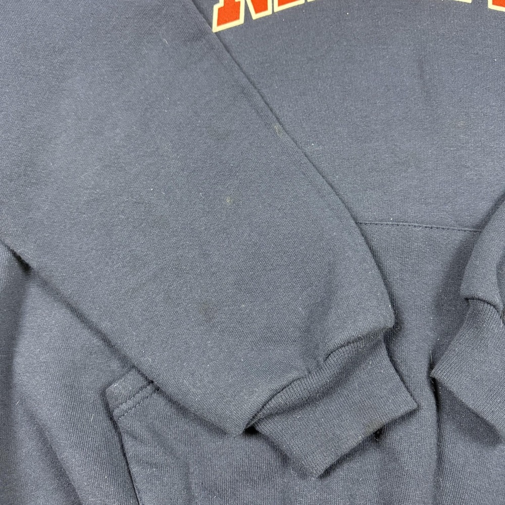 Vintage Russell Athletic Hoodie Adult XL Blue Princeton Tigers Sweatshirt 90s - Picture 8 of 15